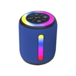 Hot selling Fabric RGB light BT Wireless Speaker Portable Lanyard Handfree Bluetooth Speaker